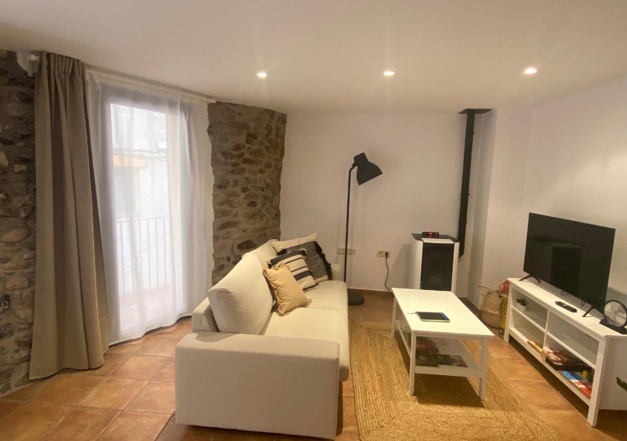 Apartamento Con Encanto En El Pirineo La Pobla de Lillet Bagian luar foto