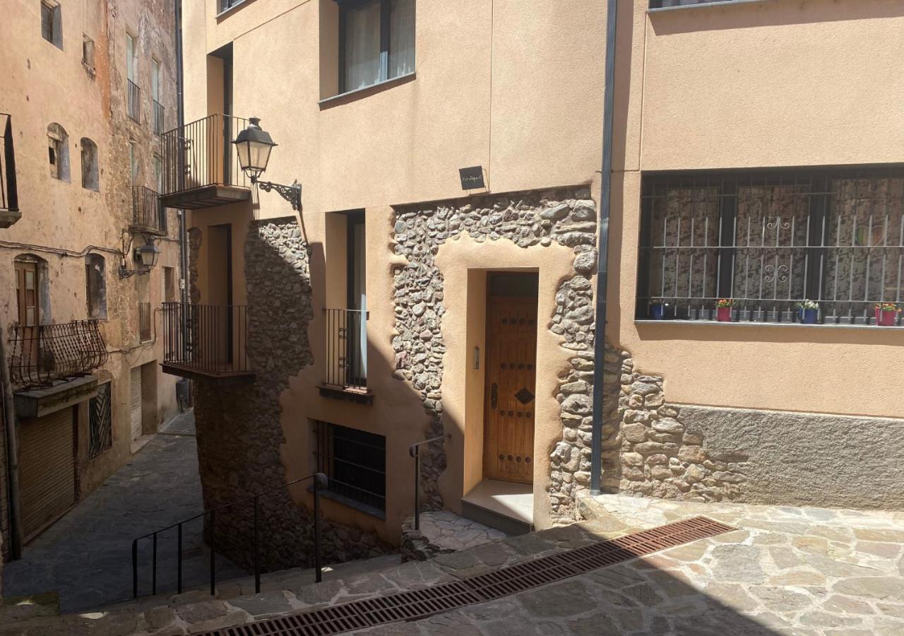 Apartamento Con Encanto En El Pirineo La Pobla de Lillet Bagian luar foto